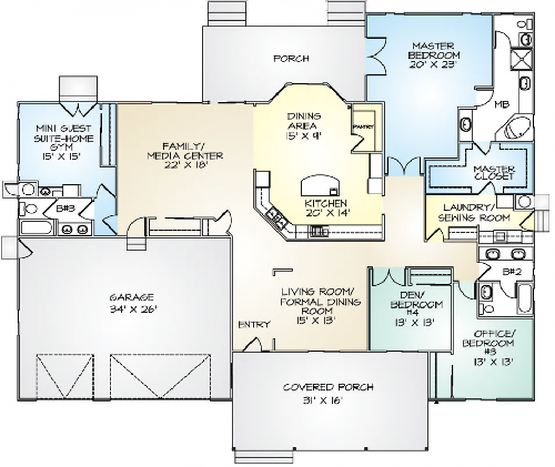 Napa Floor Plan
